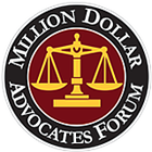 Million Dollar Advocates Badge Million Dollar Advocates Badge