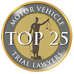 Top 25 Motor Vehicle Trial Lawyers Seal
